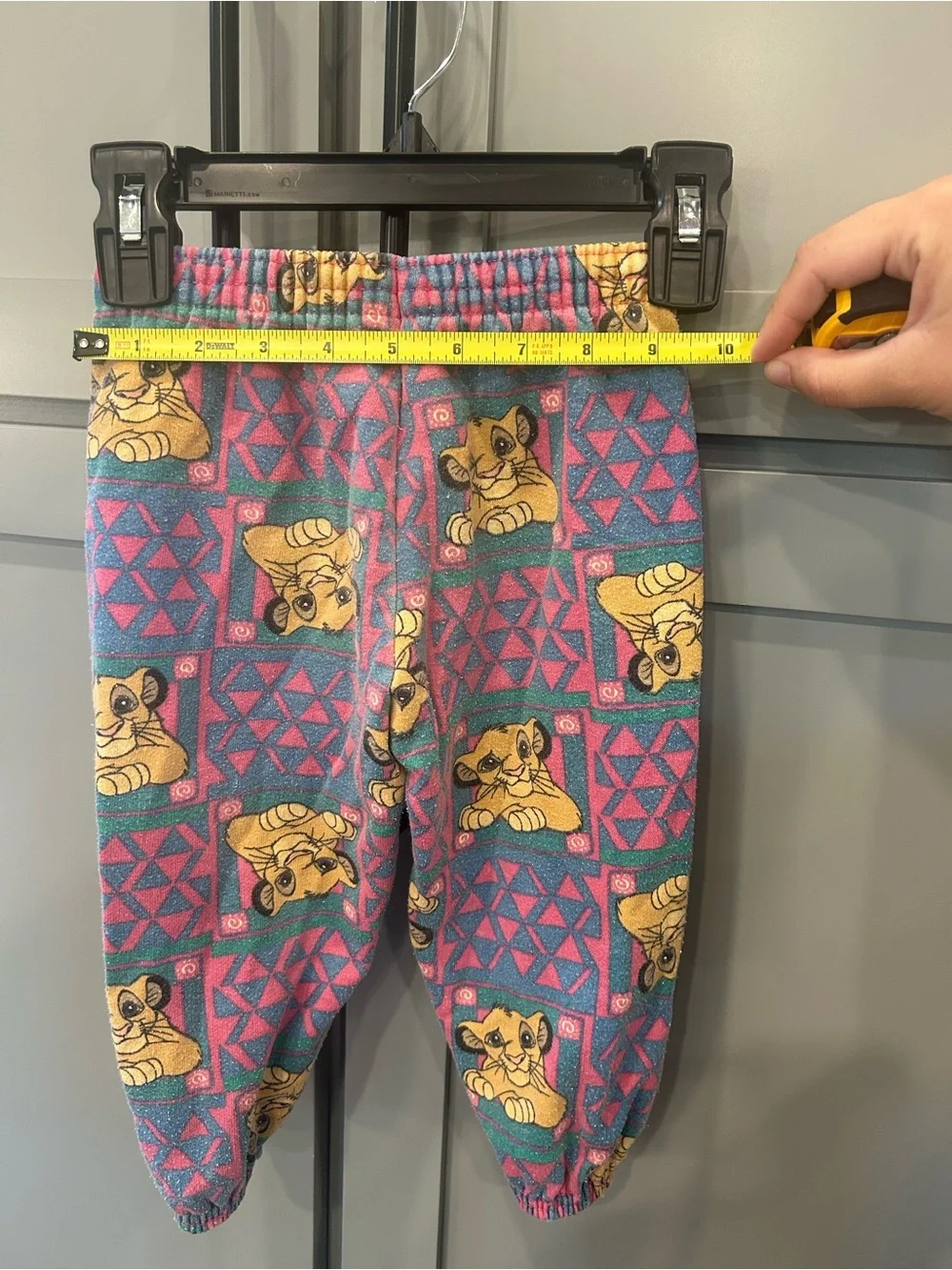 Vintage Disney Lion King simba jogger pants
